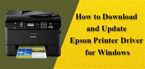Installing and Updating Epson TM-P60 Printer Driver: A Step-by-Step Guide